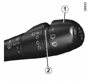 Achterruitsproeier/-wisser
