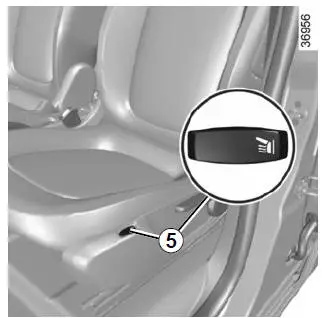 Rugleuning verstellen